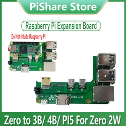 Adaptador HAT USB y Ethernet RJ45 para Raspberry Pi Zero