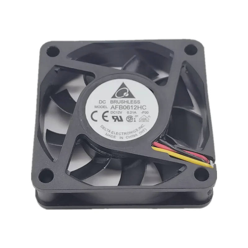 Reemplace el ventilador de refrigeración axial de medición de velocidad de CPU del chasis AFB0612HC DC12V 0.21a 6015 6cm - imagen 3