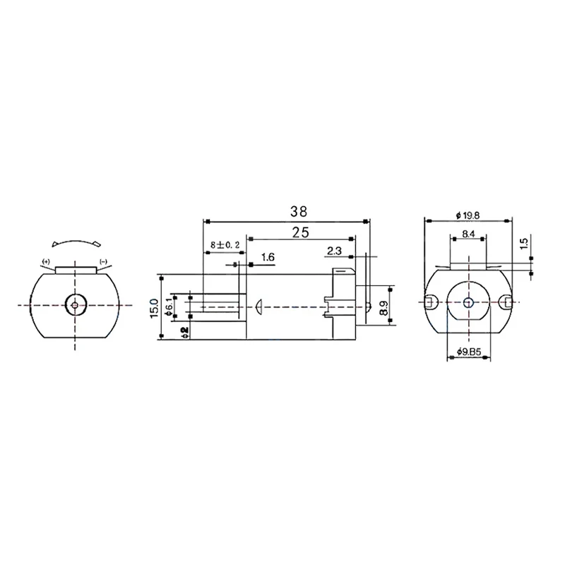 5/20/50 Uds 3V 0.2A 12000RPM 65Gcm Mini Micro Motor DC para juguetes DIY pasatiempos MOTOR de coche inteligente para Arduino - imagen 3