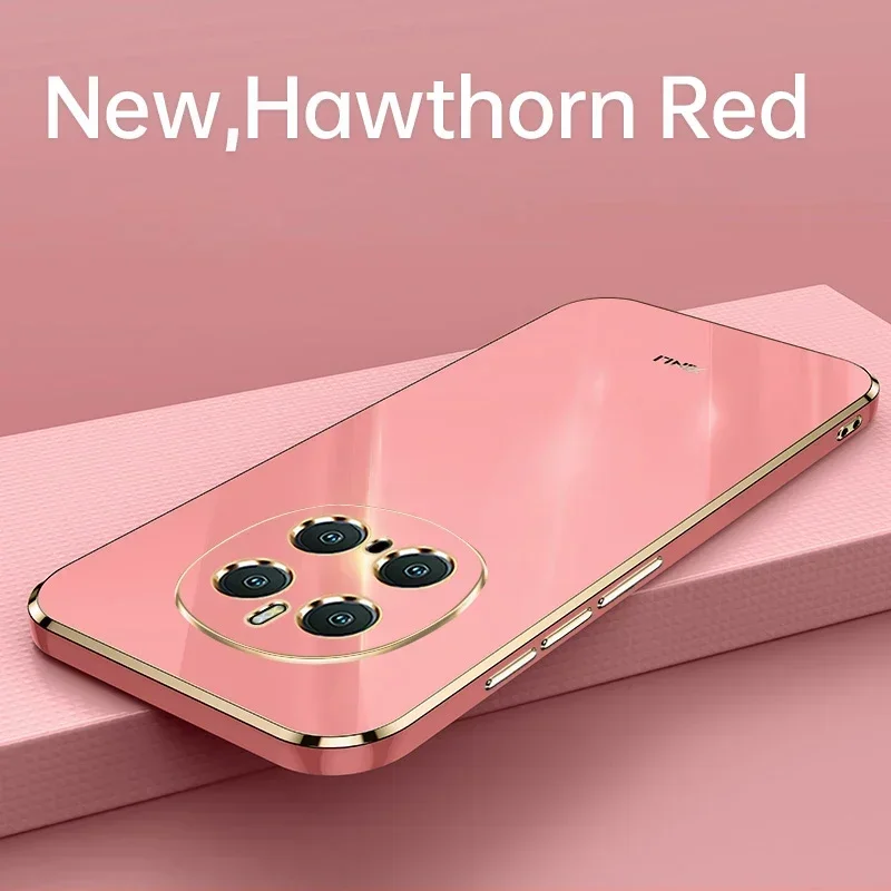 Para Magic 7 Lite 7 Pro funda de TPU suave chapada para Honor Magic 6 Lite 5 Pro antigolpes ultrafina cromada TPU funda suave a prueba de golpes - imagen 3