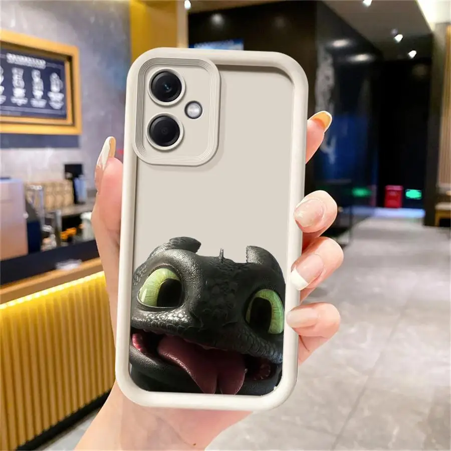 Funda de dragón lindo de dibujos animados para Xiaomi Mi 11T Pro 11 Lite TPU suave - imagen 4