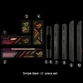 A-10pcs Kit-Black