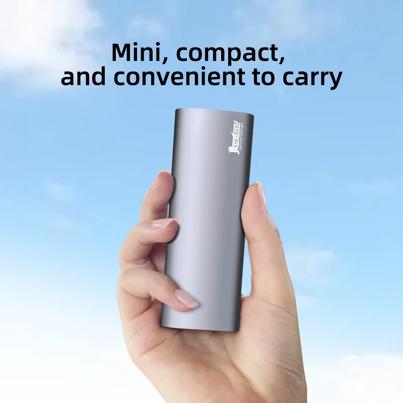 CoolFish M2 SSD Case NVMe Protocol Up To 10Gbps M.2 to USB Type C 3.2 Gen 2 Portable NVMe External Enclosure SSD Box - imagen 5