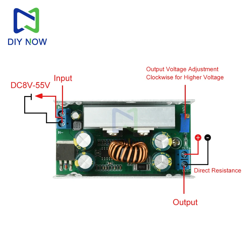 DC-DC 200W 15A Buck voltaje constante convertidor de corriente constante regulador Buck módulo de potencia ajustable módulo reductor - imagen 3