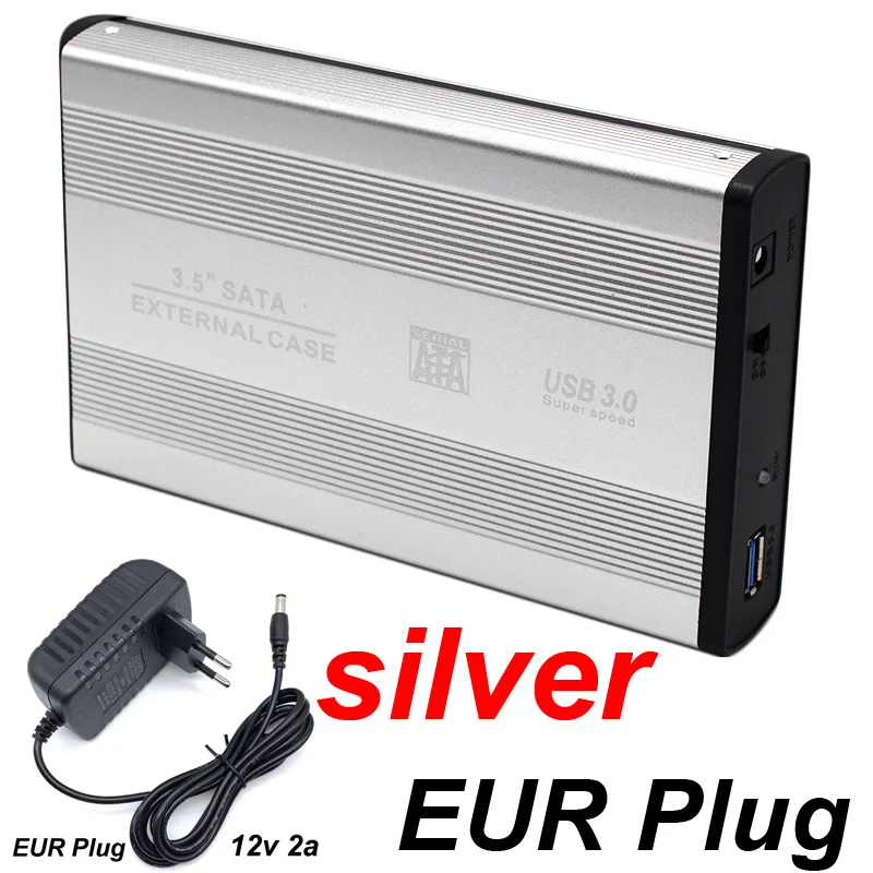 silver EUR Plug
