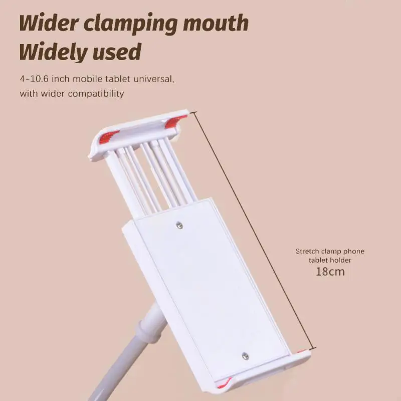 Soporte Universal para teléfono, soporte para tableta, soporte Flexible para montaje en cama de escritorio, soporte de 70/100cm para teléfono móvil - imagen 5