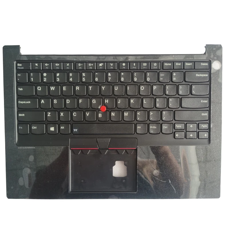 Teclado retroiluminado de EE. UU. Para Lenovo Thinkpad E14 Gen1, con reposamanos, funda superior C con retroiluminación - imagen 2