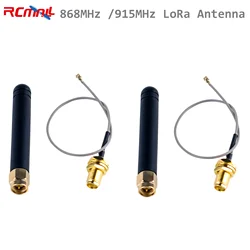 Antena LoRa 868/915 MHz U.FL a SMA para módulos IoT ESP32