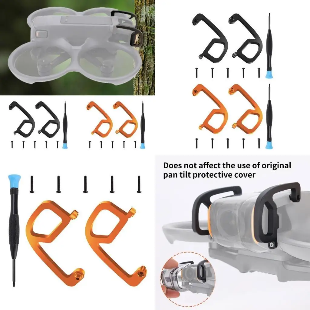 Parachoques aluminio protectores y1ub para mejora seguridad cámara AVATA 2 UAV