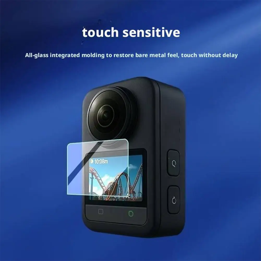 Protector de pantalla para DJI Osmo 360 HD, película protectora templada resistente a los arañazos y a prueba de explosiones, accesorios para cámara panorámica - imagen 5