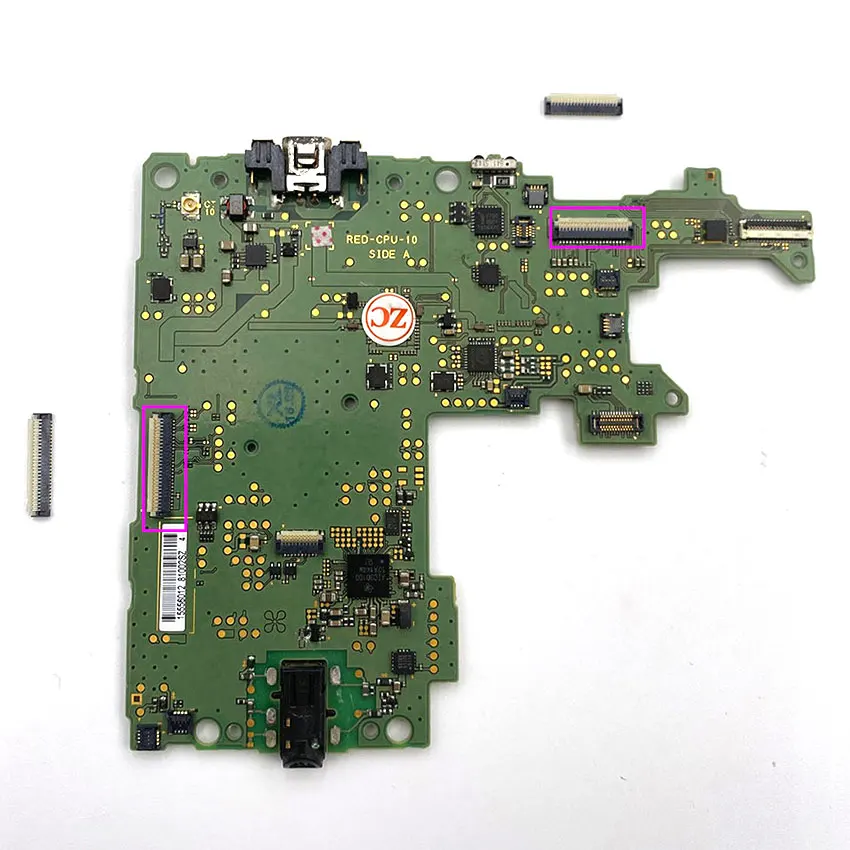 JCD 4 pines 21 pines 41 pines 53 pines FPC hembra placa base pantalla LCD Cable flexible Clip conector de cinta para nuevo 3DS LL XL - imagen 4