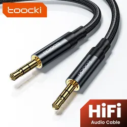 Toocki Cable de audio jack 3,5 mm macho-macho para móvil y altavoces