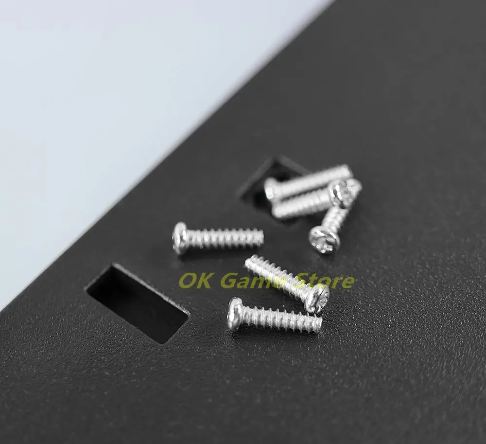 2 juegos = 12 Uds tornillos de repuesto para PS2 70000 90000 tornillo de caja de controlador para PS2 7W 9W tornillos de carcasa