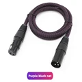 Purple black net