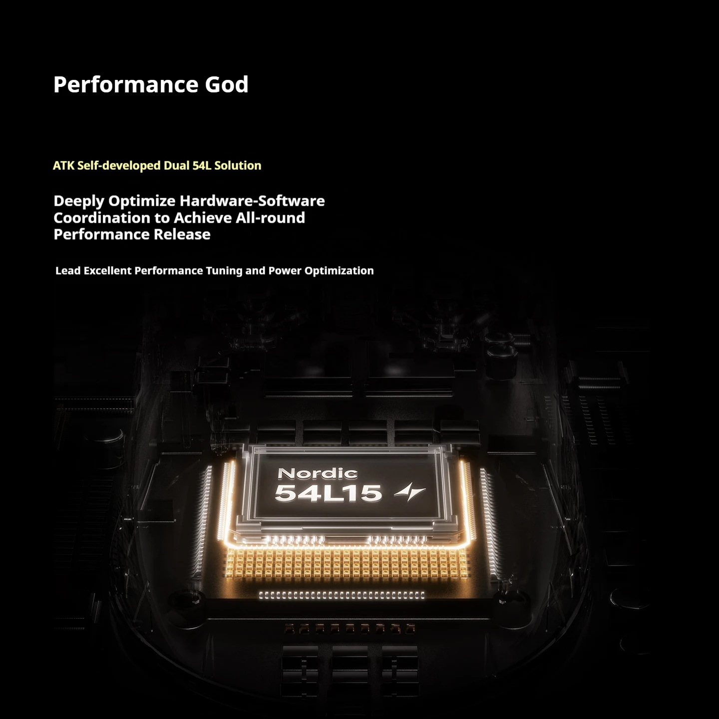 Nuevo ratón para juegos Atk A9 Ultimate, ratón inalámbrico trimododo A9 Ultra Max Paw3950, ratón ligero de baja latencia 53g Hub3.0 - imagen 5