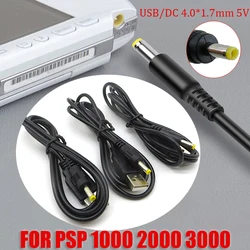 YUXI Cable de Carga USB a DC 4,0 x 1,7 mm 5 V para PSP