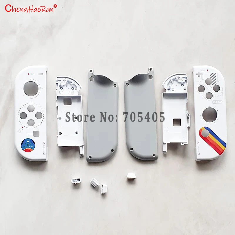 1 Juego de carcasa de repuesto Joy-Con, juego de carcasa para Joy-Con, carcasa para NS Joycon, kit de botones L R de repuesto - imagen 3