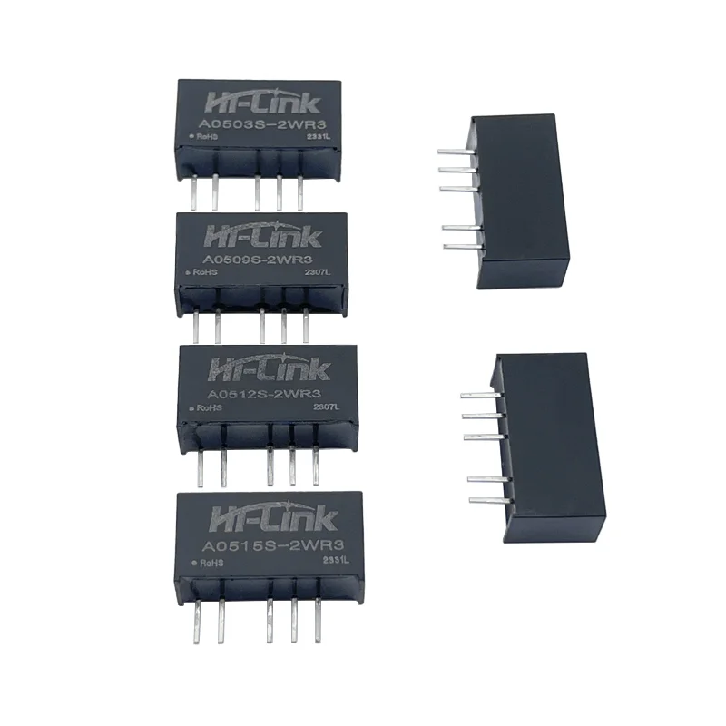 Mini módulo de fuente de alimentación inteligente para el hogar, hi-link, DCDC, 2W, A0503S-2WR3, A0509S, A0512S, A0515S, 5V a 3,3 V/9V/12V/15V, 2 unidades por lote - imagen 2