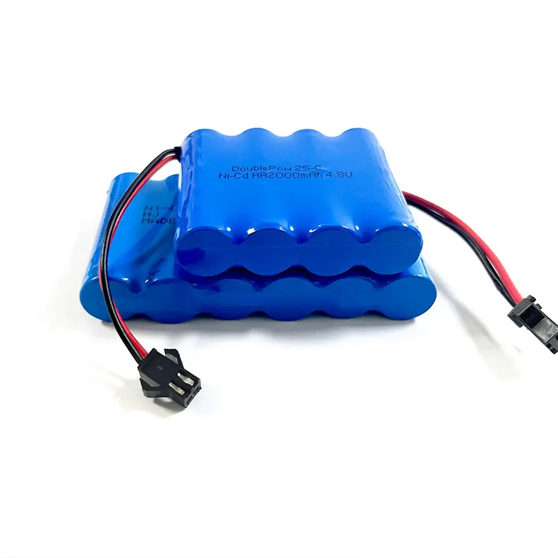 Batería recargable ni-cd de 4,8 V, 2000mAh, 7,2 V, 1400mAh, baterías AA de níquel cadmio para Control remoto, juguetes para coches, herramientas eléctricas - imagen 4