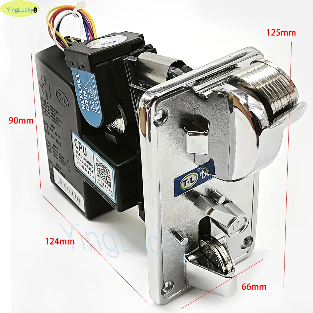 Aceptador de monedas Selector de monedas Validador de monedas CPU avanzada Insertación de alta velocidad Entrada frontal individual - imagen 4