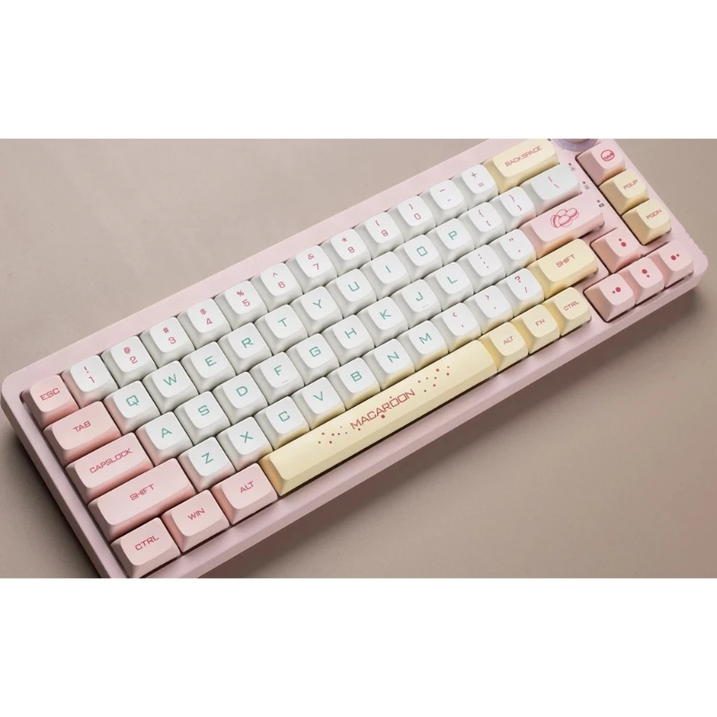 XDA PBT Keycaps Macaron 125 teclas para teclado mecánico DyeSub - imagen 5