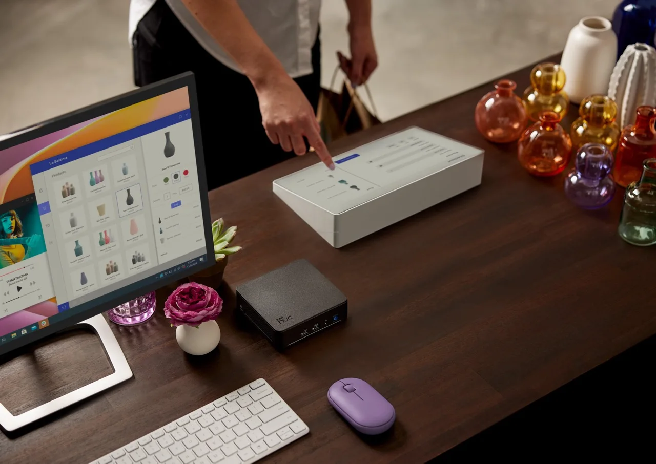 Intel NUC Mini PC 12 Pro NUC12WSHi3/NUC12WSKi3 Wall Street Canyon Intel Core i3-1220P Hogar y Negocios Intel WiFi 6E Mini PC - imagen 5