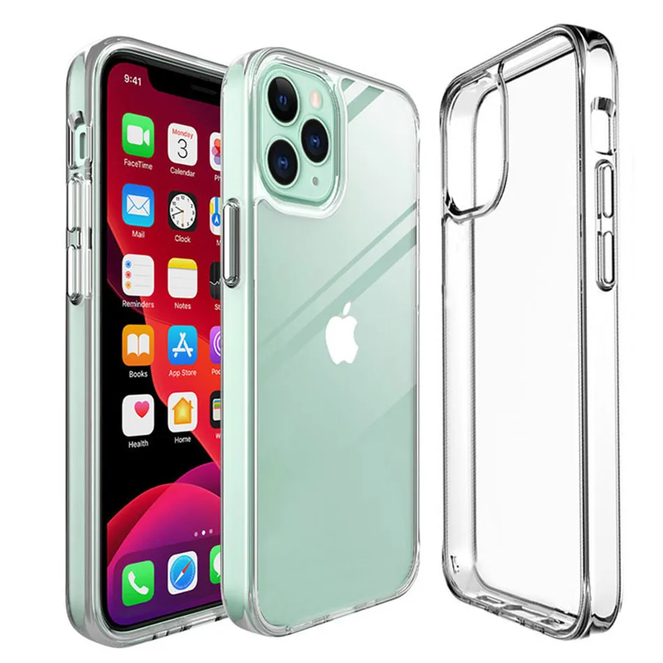 Funda de silicona transparente ultrafina para iPhone 16 15 14 13 12 11 Pro Xs Max Mini XR X 7 8 6s Plus 6 SE 2020 2022 2016 5 5S - imagen 5