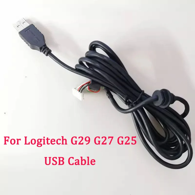 Cable USB para volante para Logitech G29 G27 G25, accesorios de juego de carreras simulados