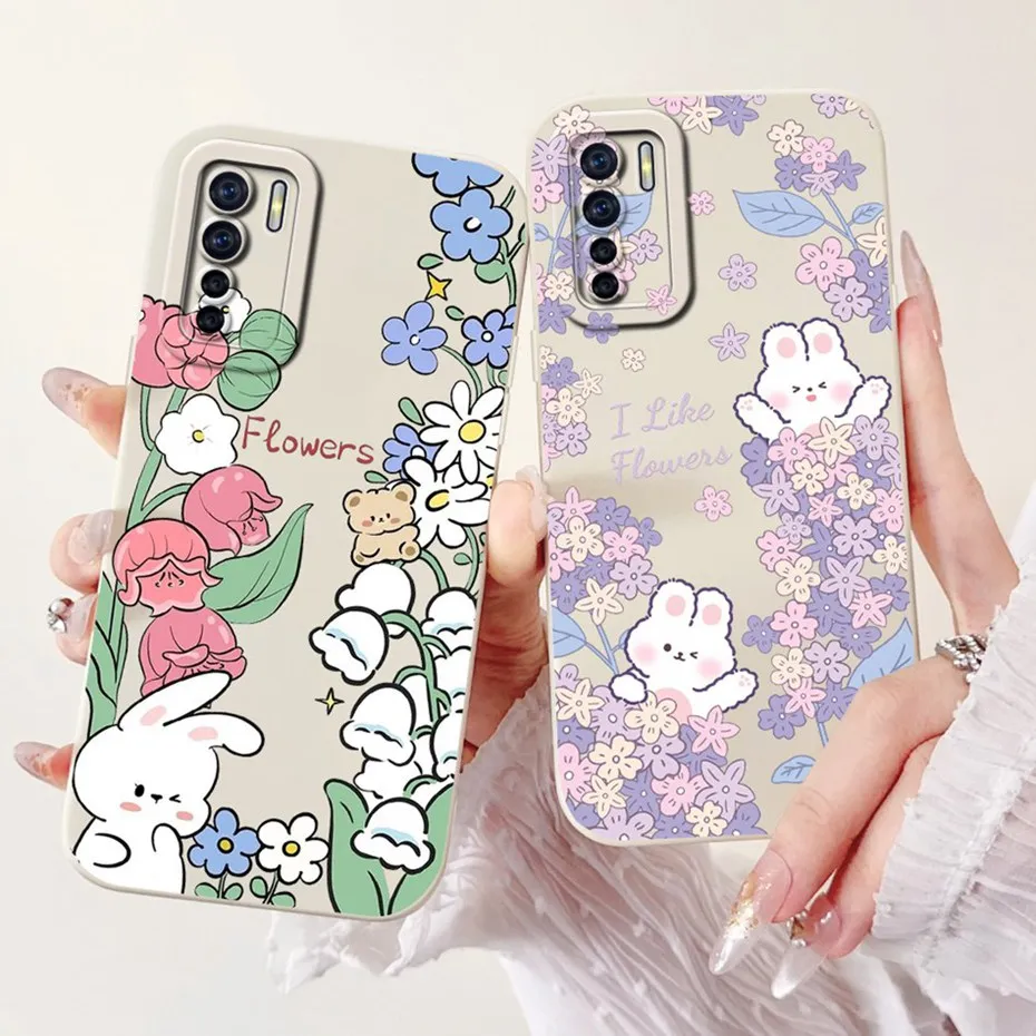 Para OPPO Reno3 CPH2043 hermosa mariposa Floral funda de teléfono para Oppo Reno3 Pro CPH2035 Reno 3 3Pro 4G fundas de gelatina de silicona suave - imagen 3