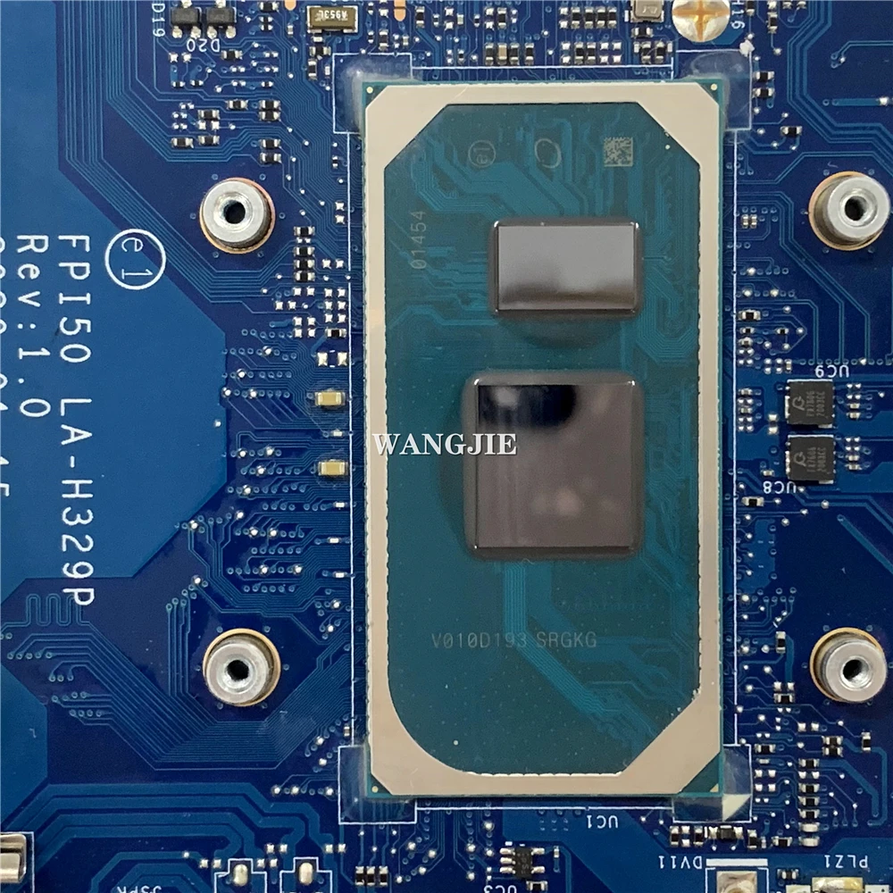 100% de trabajo para la placa base del ordenador portátil HP 15-DW I5-1035G1 Cpu integrado L86465-601 L86465-001 FPI50 LA-H329P completamente probado - imagen 4