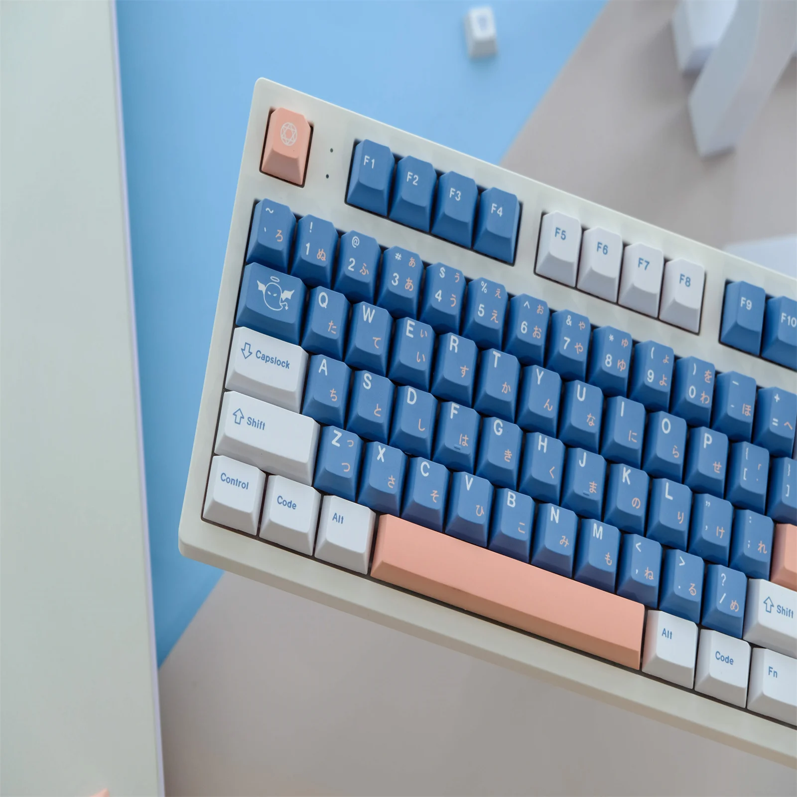 GMK-teclas de regalo, 134 teclas, Material PBT, perfil de cereza para teclado mecánico Cherry MX Switch 61/64/68/75/84/87/98/104 - imagen 2