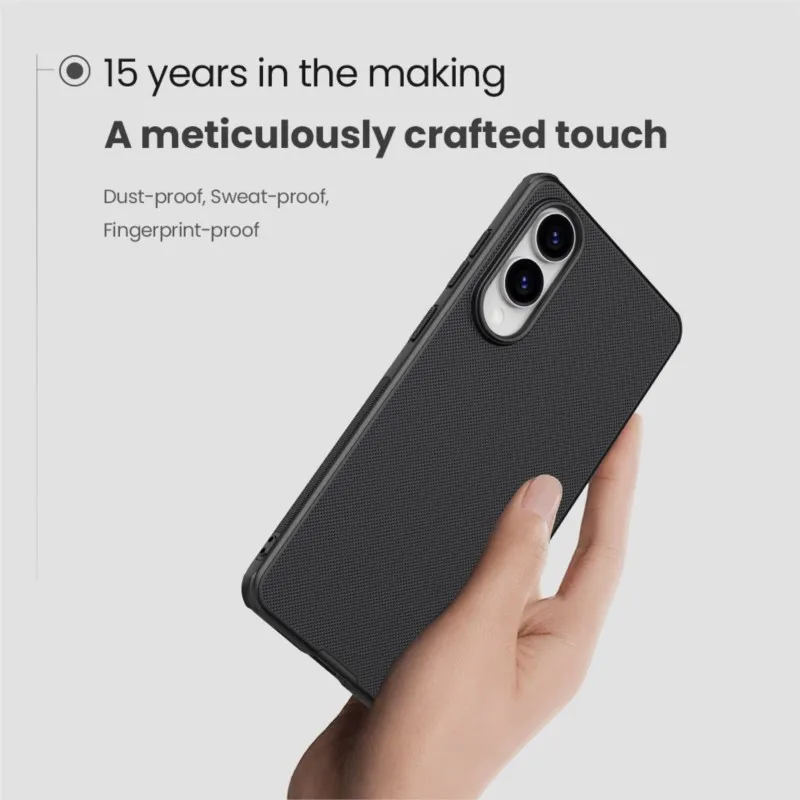 Para Samsung Galaxy S25 edge funda NILLKIN funda ajustada de alta calidad funda protectora súper esmerilada cubierta mate para PC - imagen 2