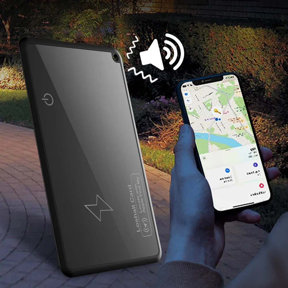 Rastreador GPS Bluetooth inteligente a prueba de pérdidas para el nuevo sistema Apple IOS, seguimiento de carga inalámbrica, ubicación, tarjeta de seguimiento de billetera - imagen 5