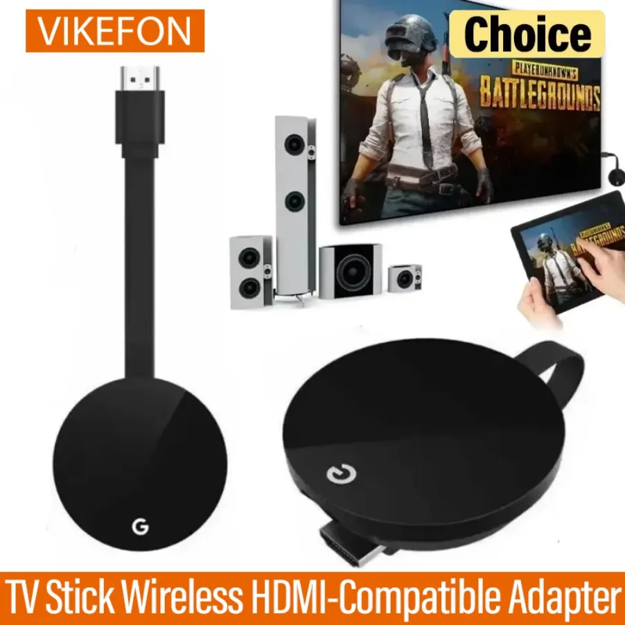 Compatible con HDMI Chromecast Google inalámbrico WiFi Mirascreen HD Display Dongle medios transmisión vídeo tv hogar inteligente para ios/Android