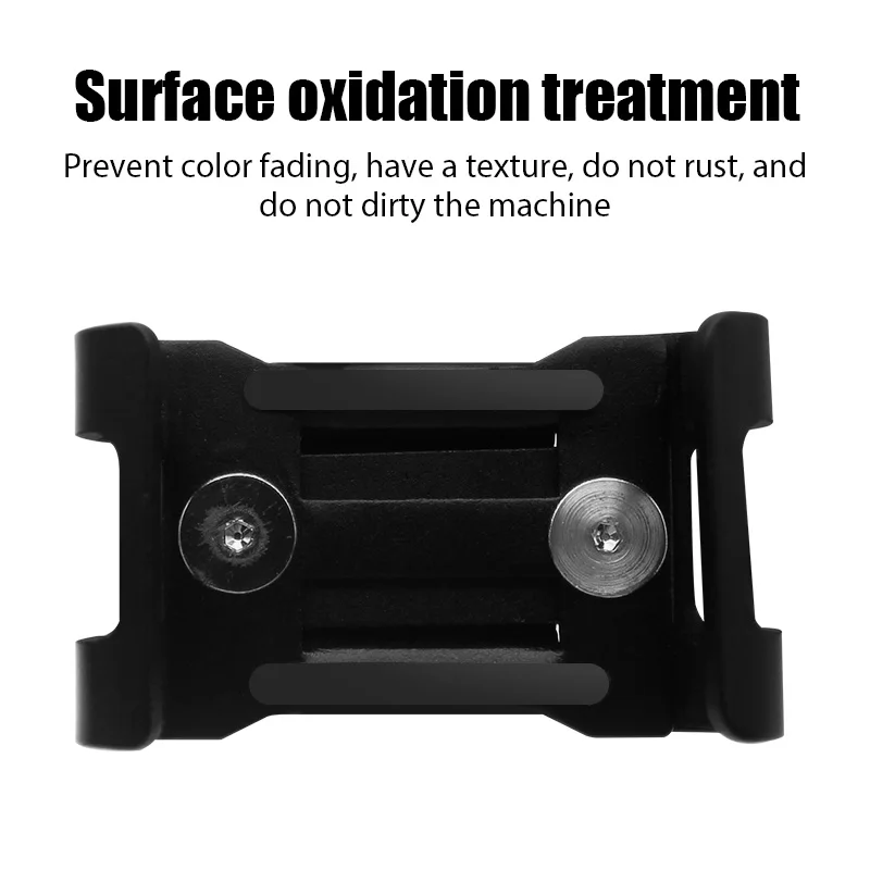 Soporte de teléfono de Metal para motocicleta y bicicleta, soporte antideslizante de aleación de aluminio, Clip GPS, soporte Universal para teléfono de bicicleta para todos los teléfonos inteligentes - imagen 5