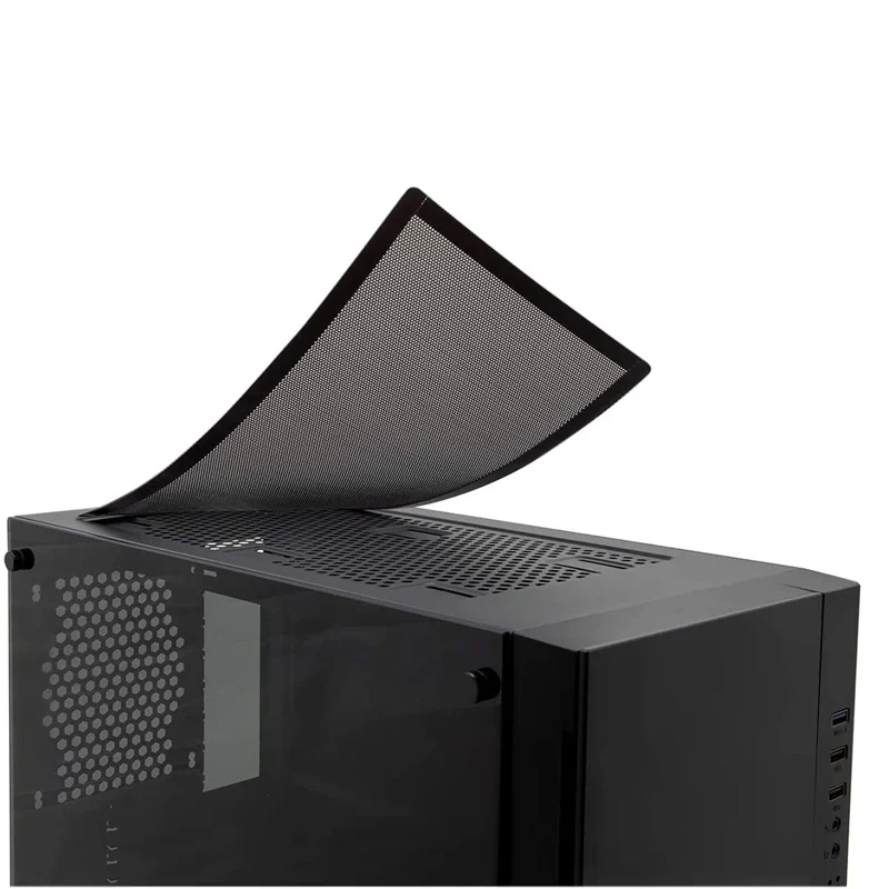 120x240mm 120x120mm ventilador filtro de polvo malla marco magnético PVC PC caja de la computadora ventilador cubierta de malla de polvo parrillas - imagen 5