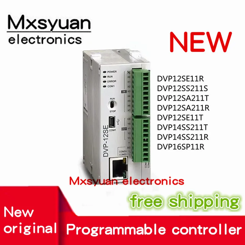 1 Uds 100% nuevo original DVP12SE11R DVP12SE11T DVP12SS211S DVP12SA211R DVP12SA211T DVP16SP11R DVP14SS211T DVP14SS211R módulo PLC