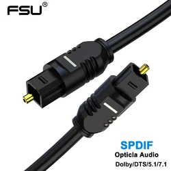 FSU Cable Óptico Toslink Digital para Audio