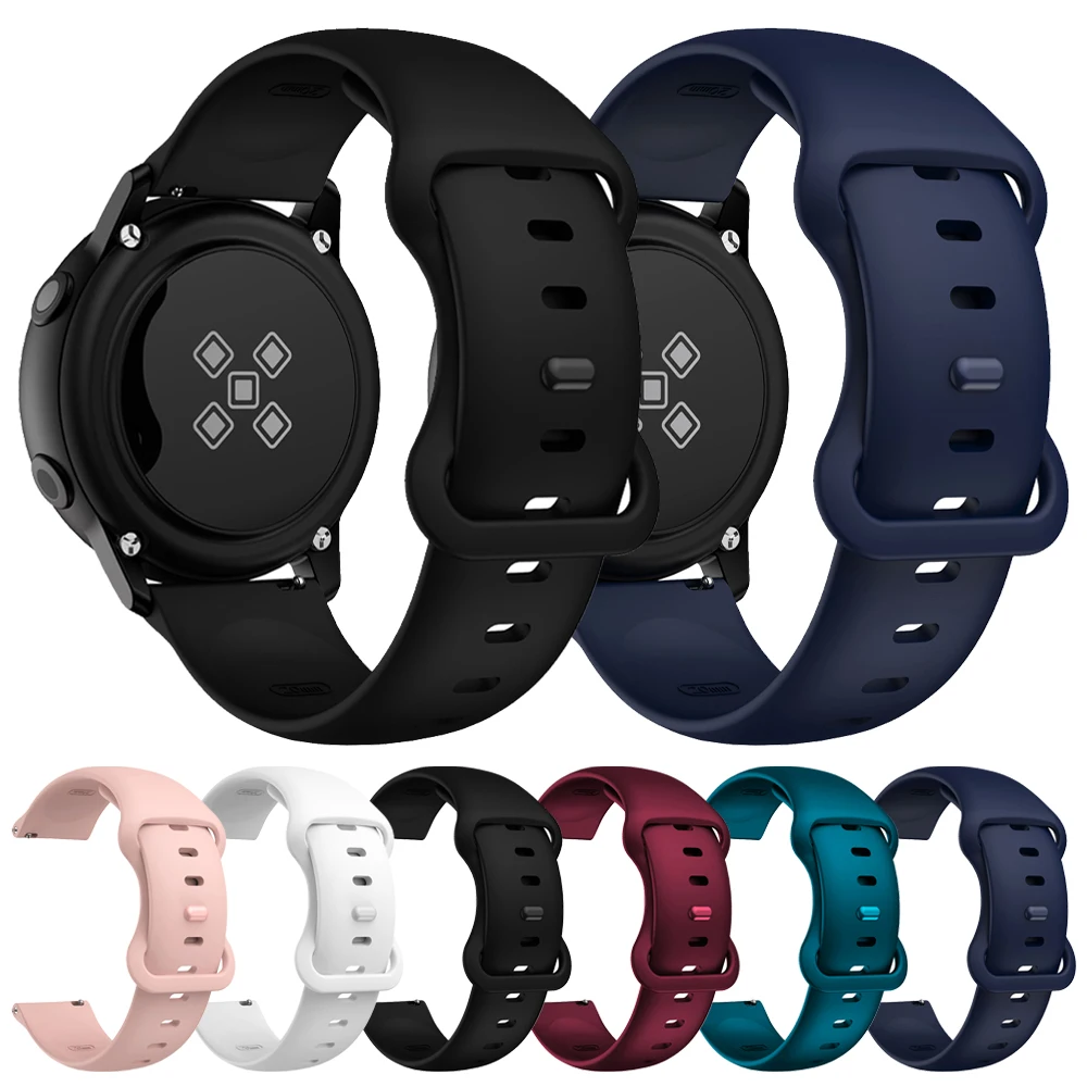 Correa de silicona para Garmin Venu 3, banda Forerunner 265, 255, 245, música Vivoactive, 4 bandas para Garmin Venu Sq 2 Plus, 20, 22mm