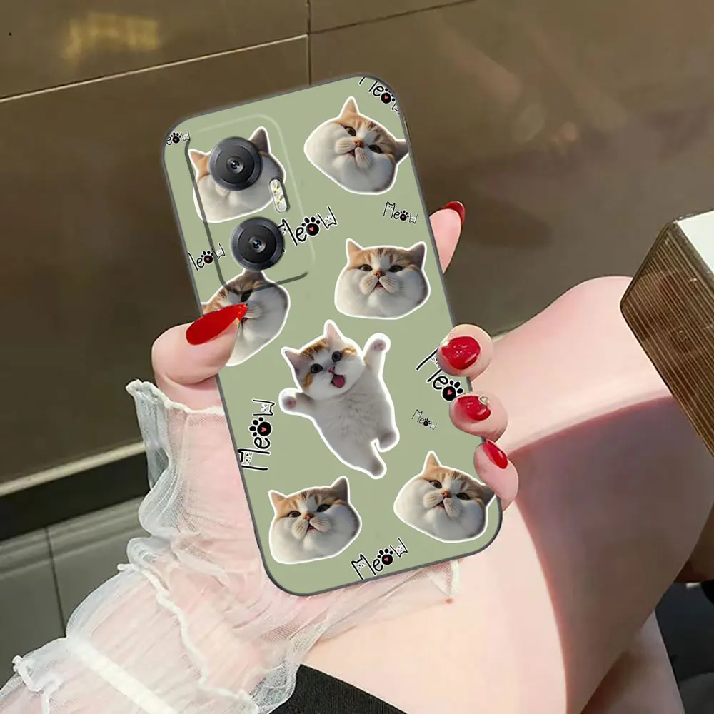 Funda de teléfono con foto personalizada de arte lineal de gato divertido para Infinix HOT 10 10I 10S 11 11S 12 12I 20I 20S 30I 20 ZERO X 20 30 40 TPU - imagen 4