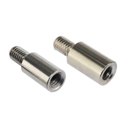 Sanwa Seimitsu extensor eje joystick arcade cromado