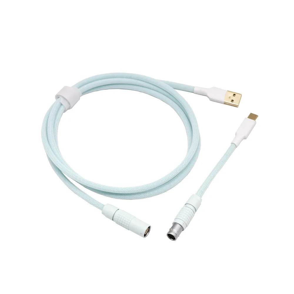 Teclado mecánico personalizado USB a USB C tipo cable recto C con aviador Lemo 1B - imagen 3