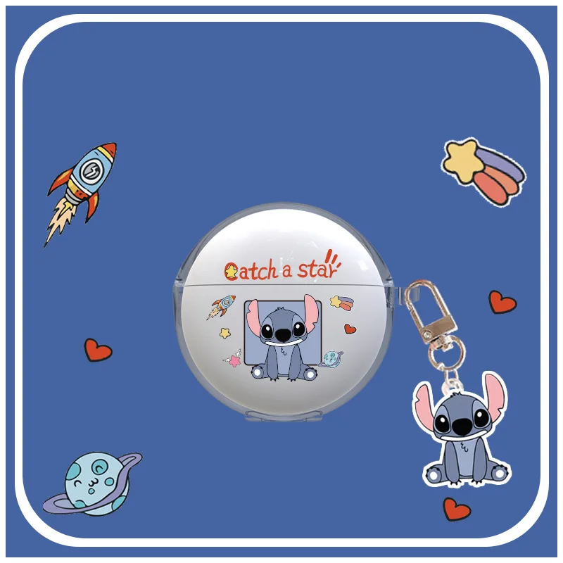 Funda protectora de dibujos animados para OPPO Enco Buds 2, funda para auriculares inalámbricos Bluetooth para OPPO Enco Air 2i, funda suave transparente de TPU