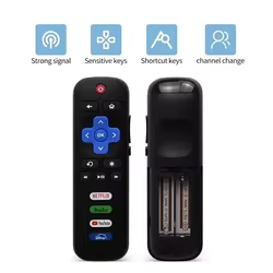 Control remoto de repuesto RC280A solo para TV Roku, para TCL Roku, Hisense Roku, Onn Roku, Philips Roku TV (no para Stick y Box)