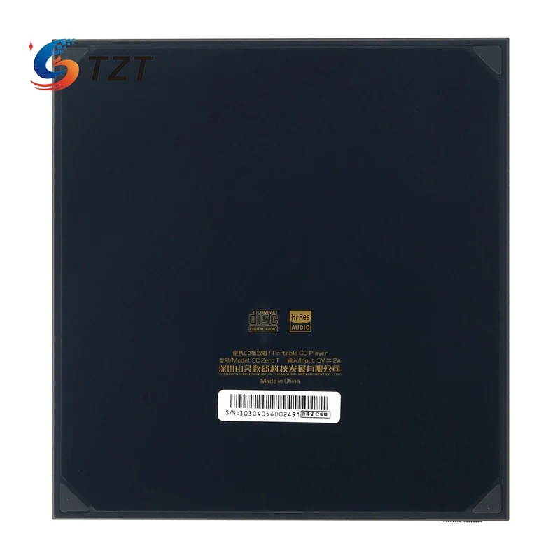 TZT EC Zero T portátil R2R tubo electrónico reproductor de CD profesional Bluetooth 5,3 soporte USB DAC PCM768/DSD512 - imagen 4