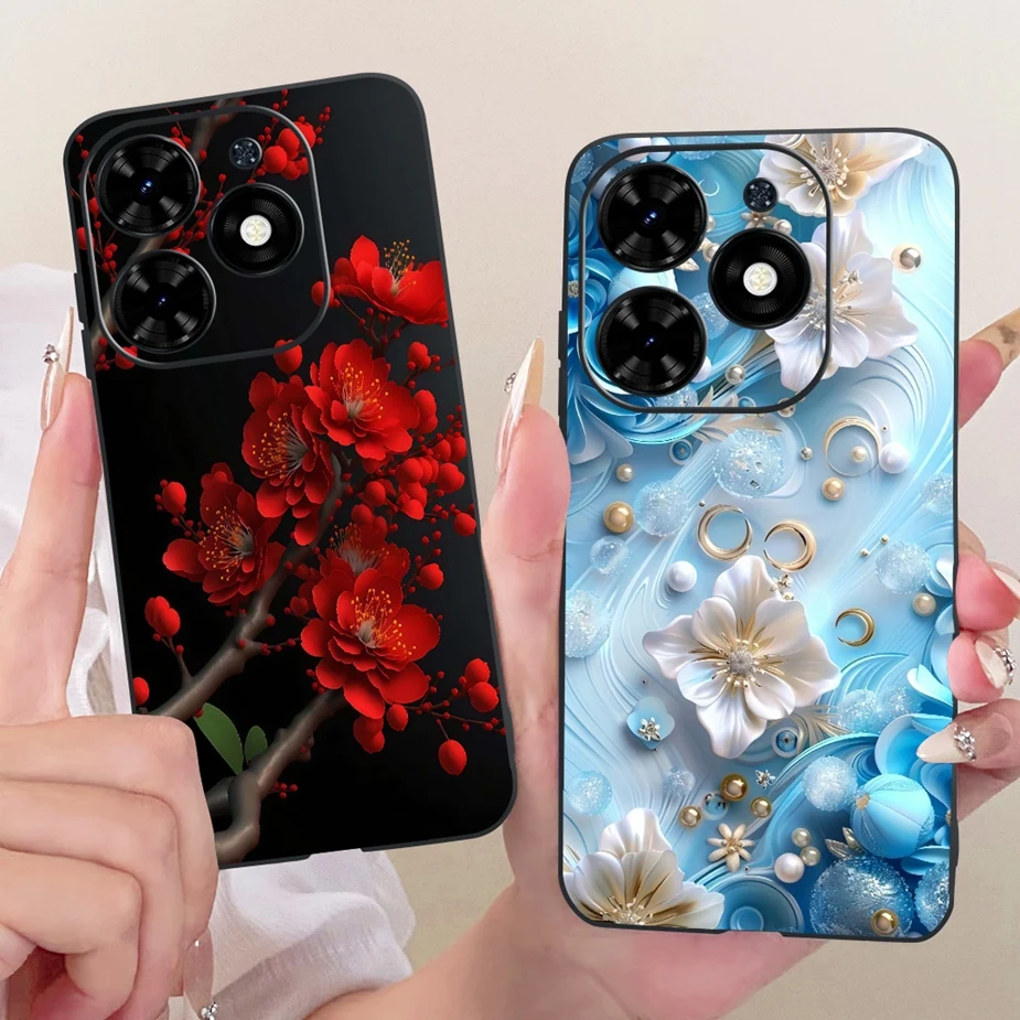 Para Infinix Hot 40i funda X6528B Cool Dragon pintado funda suave TPU funda de teléfono para Infinix Hot 40 Pro X6837 Hot40 Hot40i 4G Shell - imagen 5