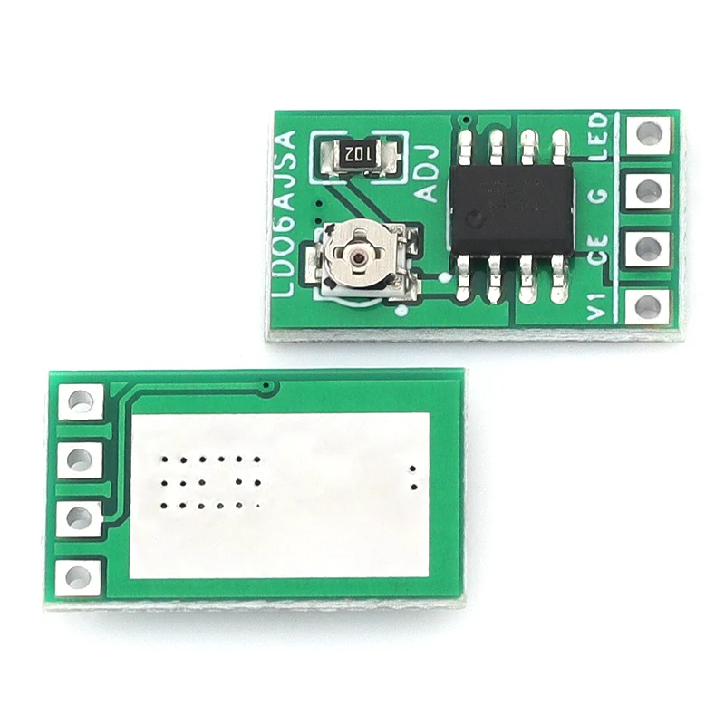 Controlador LED DC 3,3 V 3,7 V 5V 30-1500MA módulo ajustable de corriente constante Placa de Control PWM para linterna LED USB 18650 Li-ion - imagen 2