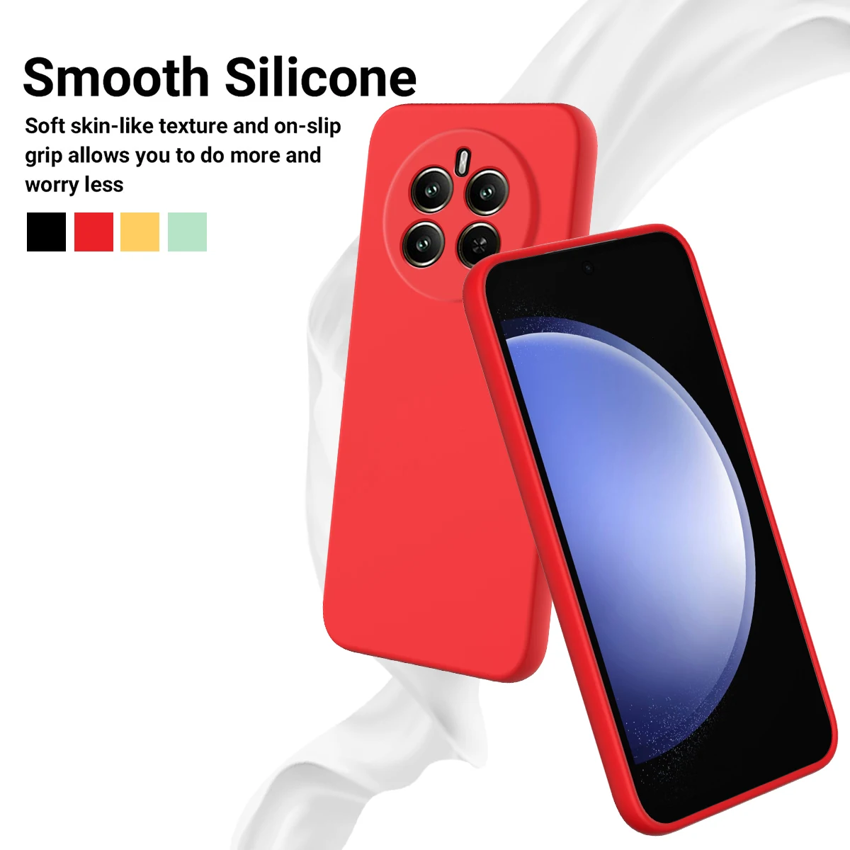 Funda de silicona para Realme 13 4G Realme 12 4G, protector anticaída ultrafino, suave, para OPPO Realme 13 4G Realme 12 4G - imagen 4