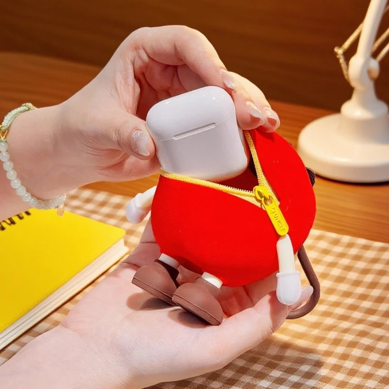 Funda para auriculares con colgante de cadena de fruta 3D para Airpods 1, 2, 3, 4, funda INS para Airpod Pro Pro2nd, fundas protectoras para AirPods4 ﻿ - imagen 3