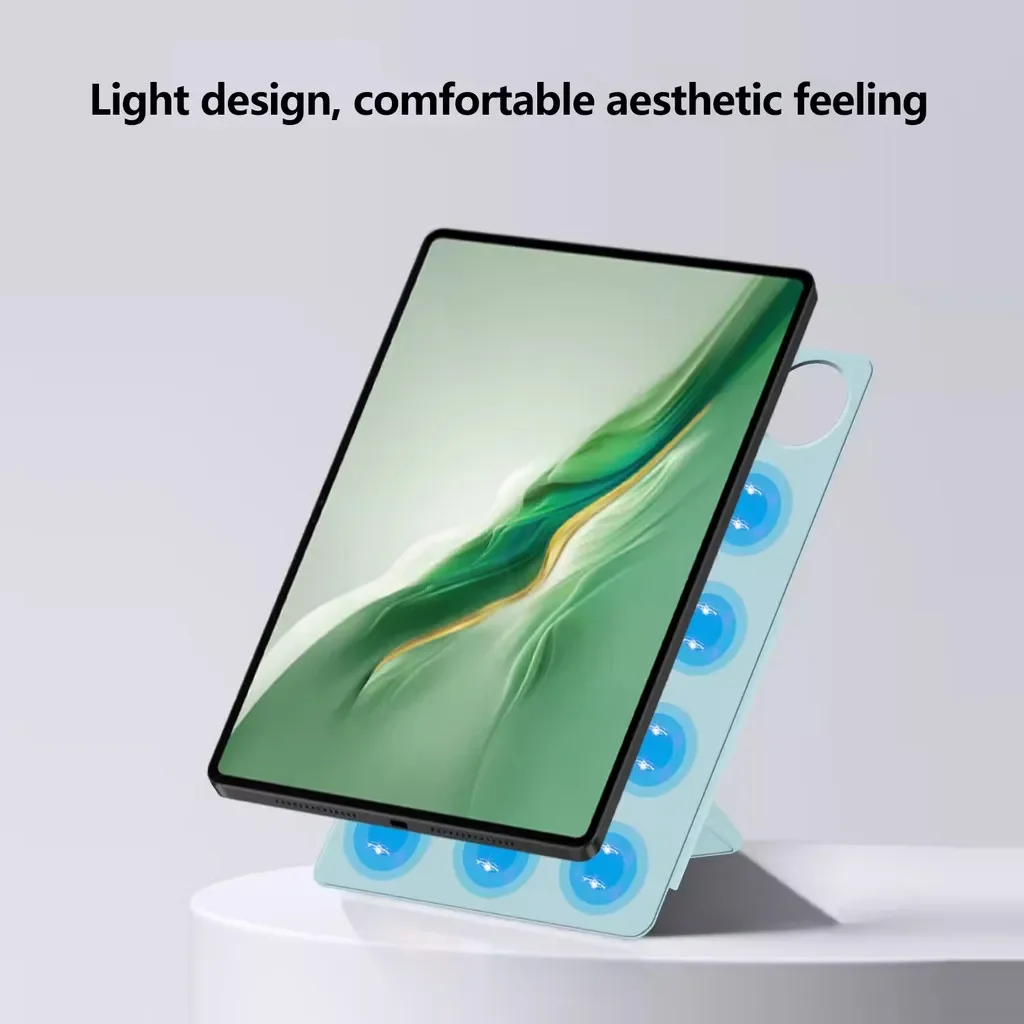 Funda protectora con soporte plegable en Y para tableta inteligente magnética para Honor MagicPad 2 de 12,3 pulgadas - imagen 4